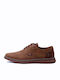 Men's Synthetic Leather Casual Shoes Brown