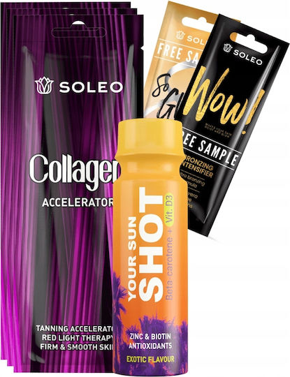 Soleo Collagen 3x15ml Tanning Accelerator Collagen