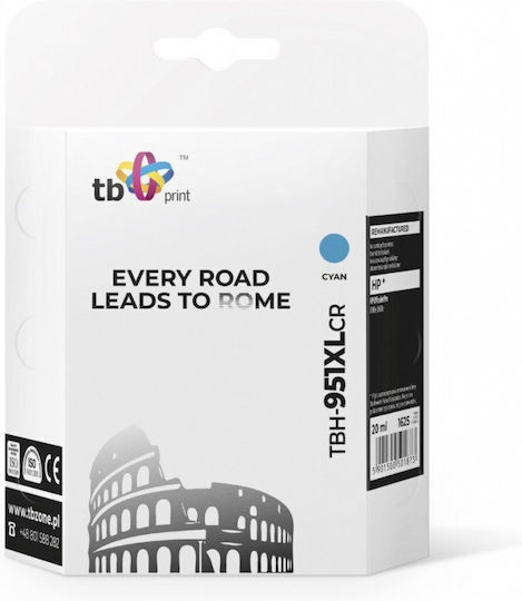 TB Print Συμβατό Μελάνι Εκτυπωτή InkJet HP TBH-951XLCR 28ml Πολλαπλό (Color) 1τμχ