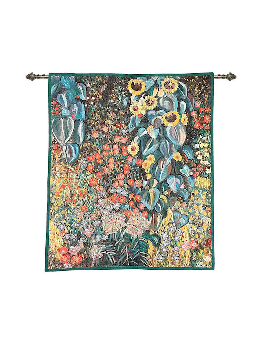 Tapiserie de perete Signare 124x142cm – Gustav Klimt Grădina de la țară