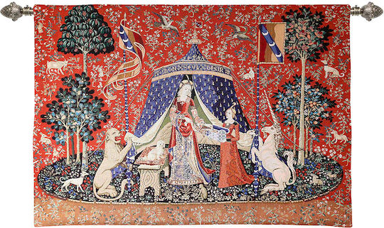 Signare Ταπισερί Τοίχου 140x117cm – Lady & Unicorn A Mon Seul Desir