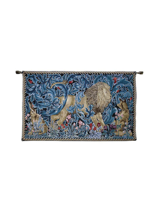 Signare Ταπισερί Τοίχου 139x87cm – William Morris Lion Forest