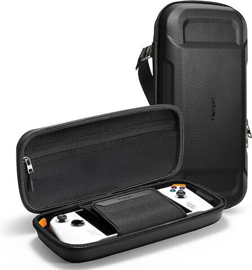 Spigen Rugged Armor Pro Pouch Θήκη Μεταφοράς για Κονσόλα ROG Ally Μαύρη
