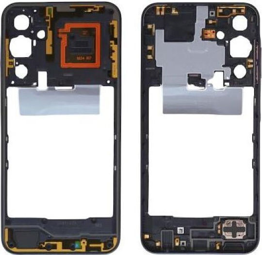 Samsung Μεσαίο Πλαίσιο Μαύρο για Galaxy A25 5G