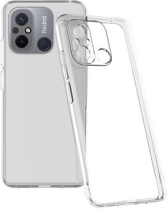 Xiaomi Rückseitencover aus Silikon 1,5 mm Transparent (Redmi 12C)