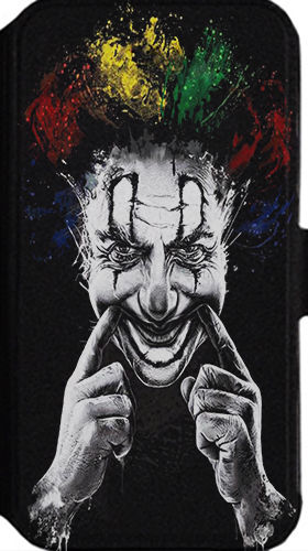 Honor 9X Lite Book Case Clown Black