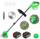 Shoulder / Hand Battery Brush Cutter 48V 2kg Brushless with 2 Batteries 5Ah