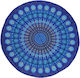 Mikrofasertuch Körper Blau 150x150cm