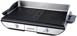 Gastroback Grătar Placă netedă și canelată 2300W
