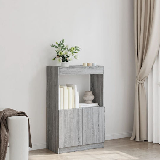 Шкаф за дневна от ПДЧ Сив Sonoma 63x33x100см