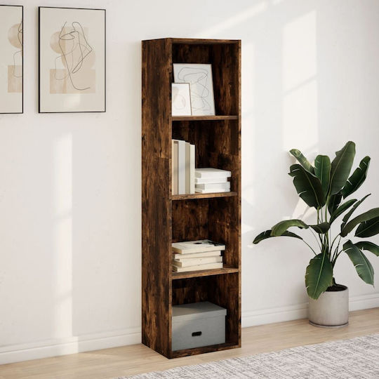 Βιβλιοθήκη Καπνιστή Δρυς 40x30x152εκ.