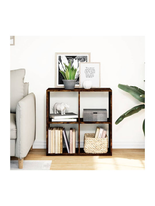 Brown Bookcase 69.5x29x69.5cm