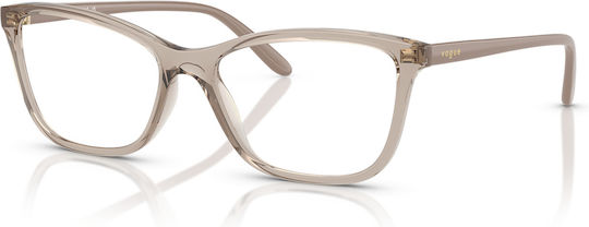Vogue Weiblich Kunststoff Brillenrahmen Beige VO5603 2990