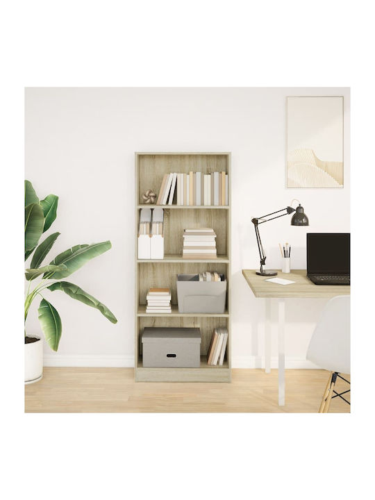 Sonoma Bookcase Oak 60x24x143cm