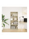 Bücherschrank Sonoma Eiche 60x24x143cm