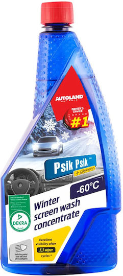 Autoland Антифриз Почистващ препарат Течен за Автомобилни Стъкла 1lt