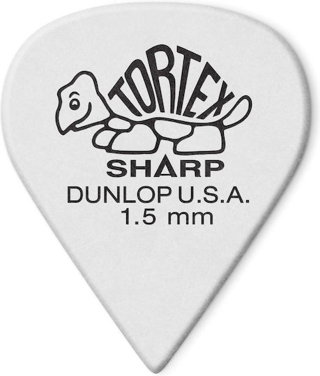 Dunlop Πένες Κιθάρας Tortex Sharp Πάχους 1.5mm Σετ 12τμχ