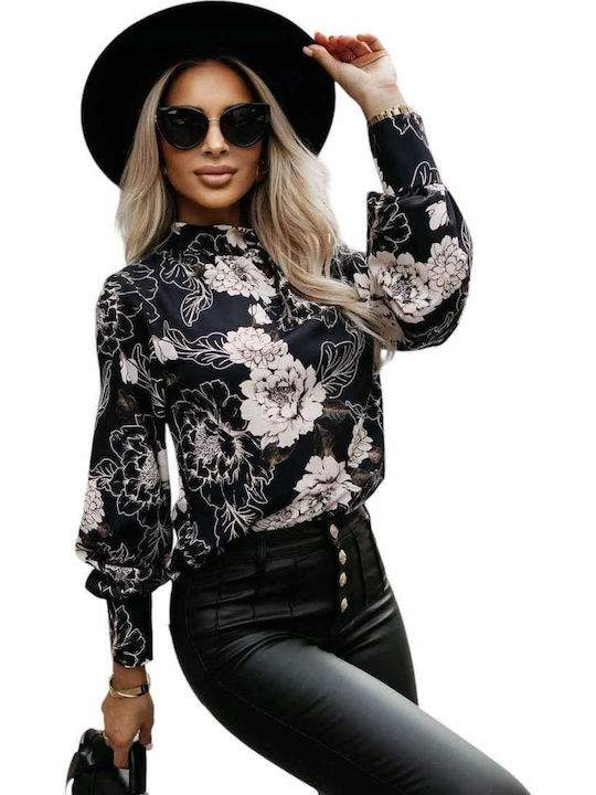 Woman's Fashion Γυναικεία Πουκαμίσα Black