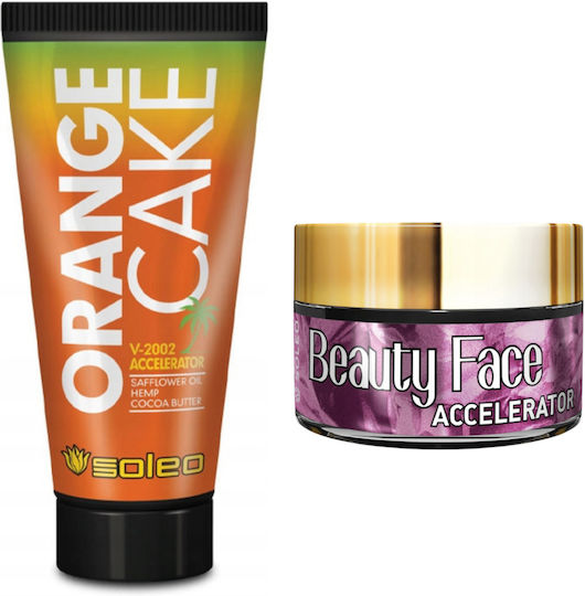 Soleo Orangenkuchen + Beauty Face Glas