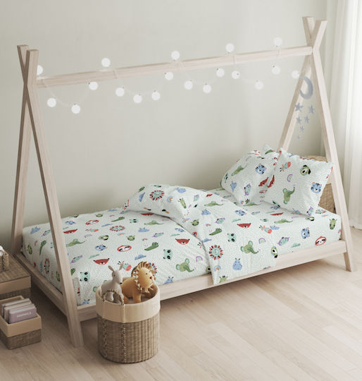 Cokitex Σετ Μονά Oasis Green 165x270cm Cokitex Σετ Μονά Oasis Green 165x270cm