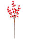 Χριστουγεννιάτικο Κλαδί Berries Γκι Κόκκινο 32cm 313.035.0078.07