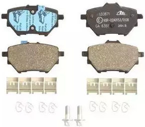 Plăcuțe de frână Citroen C4 Picasso II Ate 13047038712