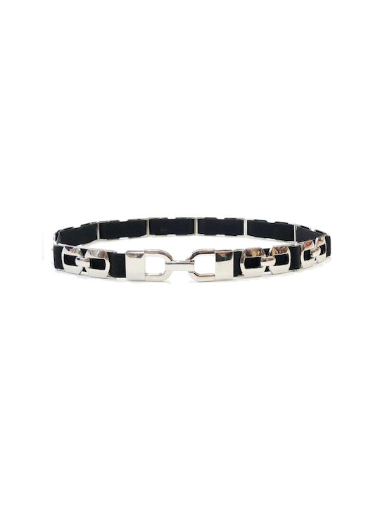 Elastic Women's Belt Black