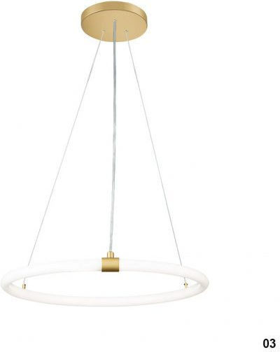 Luma Висящо Осветително Тяло Oxidized Gold 40см.