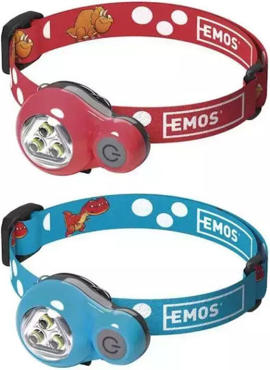 Flashlight Dino 3 Led 2 Cr2032 8 Pcs Display Box Emos P3540