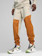 Pumatech Sweatpants with Elastic Caramel Latte
