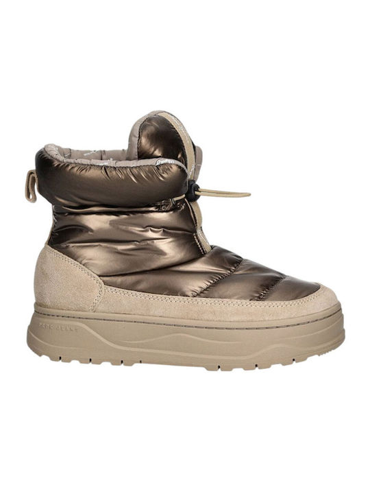 Damenstiefel Beige