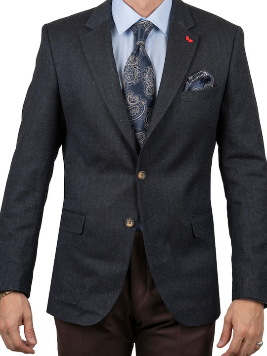 Dezign Men's Suit Jacket Navy