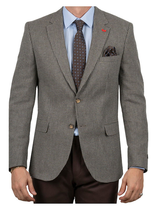 Dezign Men's Suit Jacket Beige