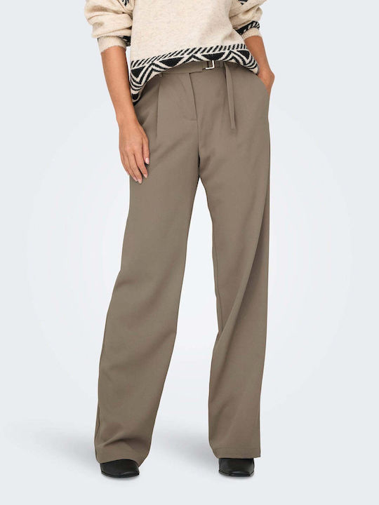 Only Women's Fabric Trousers Cigar