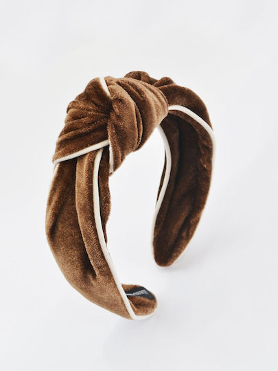 Mat Fashion Benzi pentru cap de Păr Maro