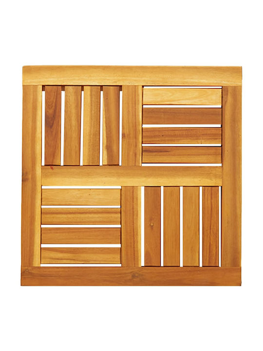 vidaXL Square Table Surface made of Solid Wood ...