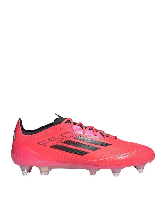 adidas F50 Elite Ποδοσφαιρικά Παπούτσια με Τάπες SG Ροζ
