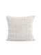 Nima Sofa Cushion from Fur Cream Ecru 40x40cm.