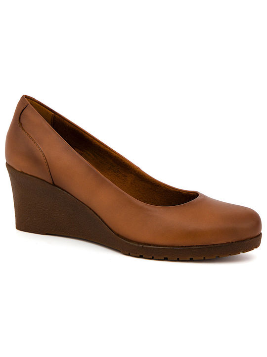 Ragazza Leather Tabac Brown Heels