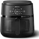 Philips Air Fryer 6.2lt Μαύρο NA230/00