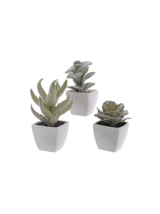 Jardi Τεχνητο Φυτο Σε Γλαστρακι Succulent Μινι ...