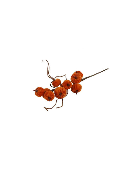 Orange Pumpkins Branch 70cm