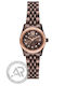 Michael Kors Lexington Women's Watch with Brown Metal Bracelet