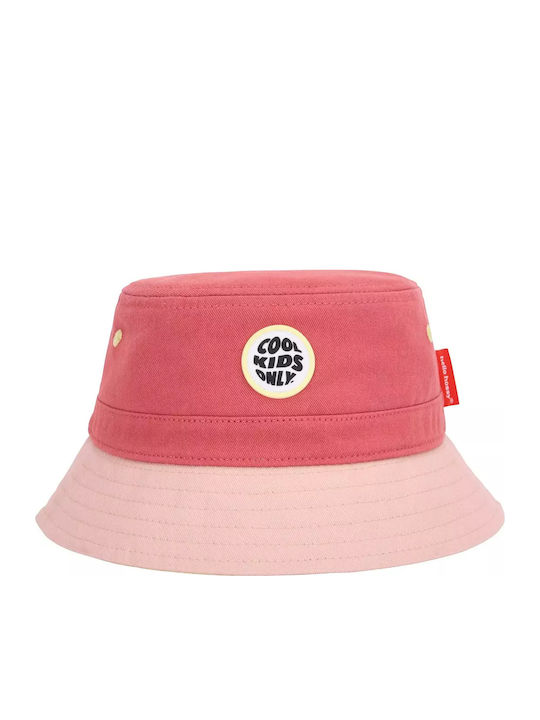 Hello Hossy Παιδικό Καπέλο Bucket Υφασμάτινο Ροζ