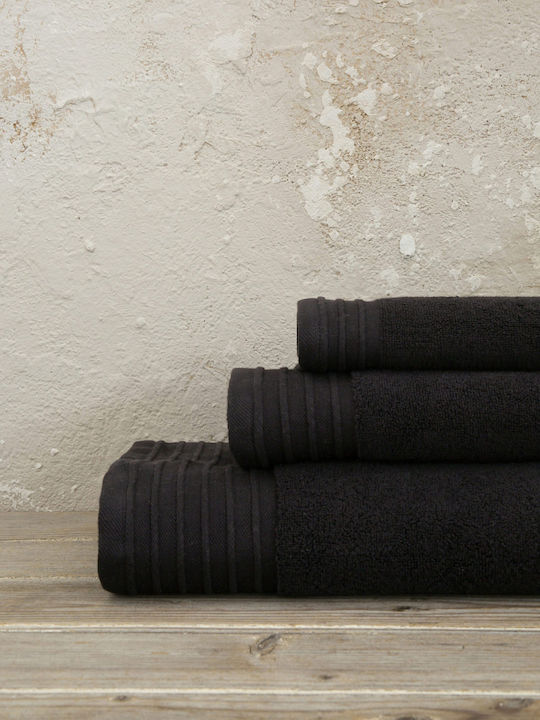 Nima Bath Towel Feel Fresh 90x145cm Total Black...
