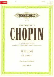 Edition Peters Chopin Preludes Sticky Notes