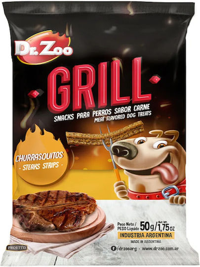 Dr. Zoo Dog Stick Treats with Ton, Cereals and Meat 50gr