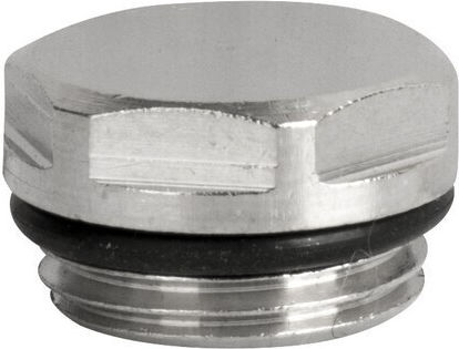 1/2' Plug Chrome Steel Radiator