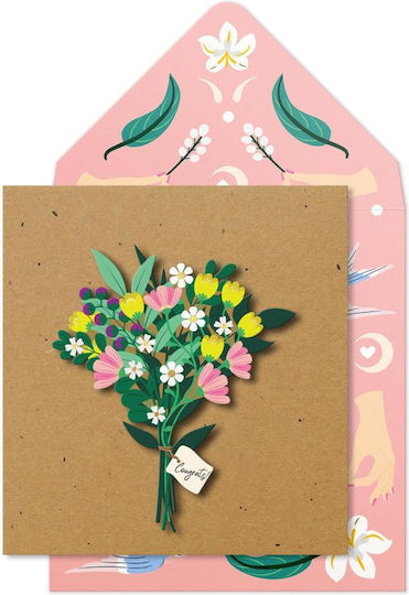 Felicitare Buchet de Flori Felicitări Tache Crafts Ltd