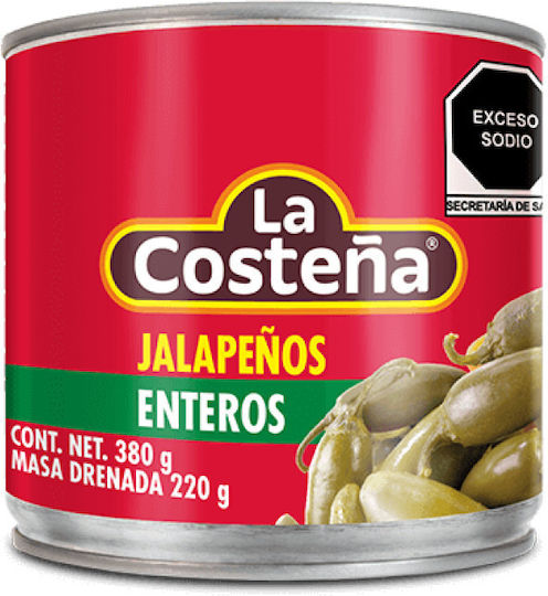 La Costeña Whole Jalapeño Peppers 121g Mexico